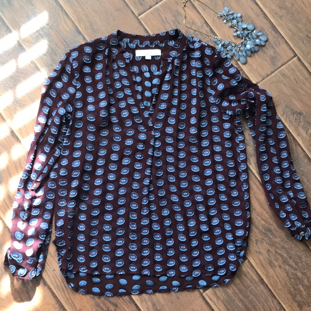 Loft long sleeve top